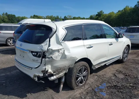 2020 Infiniti Qx60 Luxe Awd z USA, uszkodzony, nr VIN 5N1DL0MM8LC538935